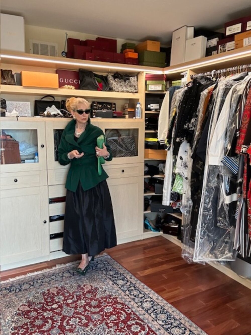 Karl Lagerfeld size 36 green jacket